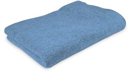 Ehrenkind® Walkdecke | Wolldecke Schurwolle | Babydecke | Kuscheldecke | Bio-Wolle & Bio-Baumwolle | Outdoor Decke | Blau 120x150cm