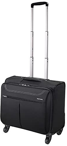 GOTYKE Laptoptasche mit Rollen, gepolstertes Laptopfach mit passender Laptoptasche in Pilotenkoffer (Größe: 46,5 x 24 x 39 cm)