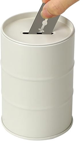 Linkidea Caja de contenedor de eliminación de cuchillas de afeitar de seguridadcaja de eliminación de maquinilla de afeitar de metal banco seguro para almacenar cuchillas usadas desperdiciadasSHC3-03