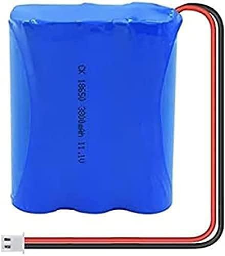 Batteria Ricaricabile Agli Ioni Di Litio Da 11.1 V 18650 3800 Mah Con Spina Xh E Per Batteria Esterna Torcia Fai-da-te. 1 Pezzo