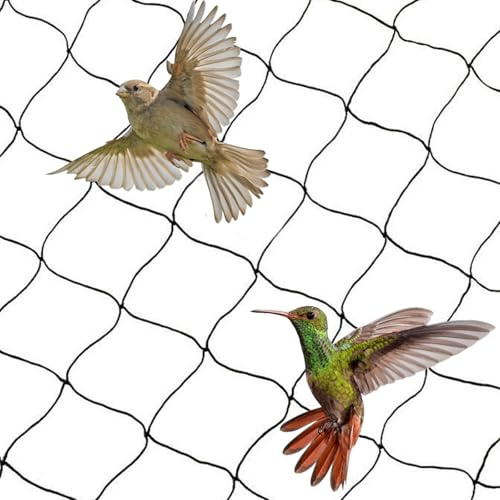 30m x 15m Hühnernetz, Taubennetz Balkon, Vogelschutznetz Engmaschig, Gartennetz, Obstgartennetz, Gemüsegartennetz, Masche 5 cm, Wird zum Schutz von Pflanzen, Gemüse und Obst verwendet