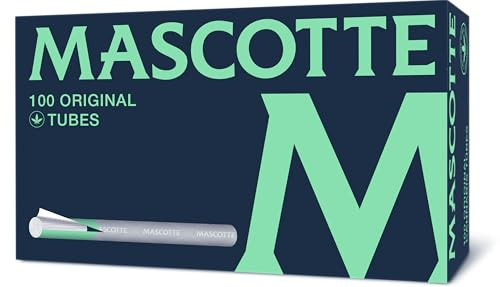 Mascotte® Original Pre Rolled Tubes 100 x 5 Kartons | Vorgedrehte Hülsen mit Papierfilter | Elegant und diskret | 500 Hülsen