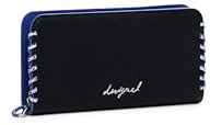 Desigual Porte-Monnaie Mone Capsule Tiny Fiona Long Wallet Black Noir