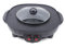 Hotpot et grill électrique 2 en 1 Anti-adhésif Sans fumée Plaque amovible Pour intérieur coréen, barbecue thaï, fondue, raclette Pour 5 à 6 personnes
