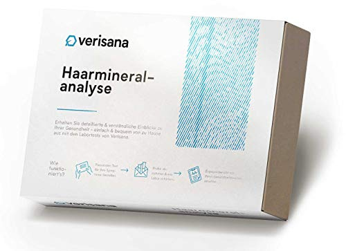 Verisana Haarmineralanalyse (Kopfhaar) – 35 Mineralstoffe, Spurenelemente und Schwermetalle – ICP-Massenspektrometrie-Analyse