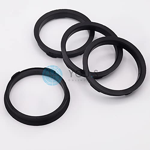 4 x ZENTRIERRINGE DISTANZRING für ALUFELGEN FZ79 67,0-60,1 mm CMS, DBV, Proline Wheels, Schmidt Revolution