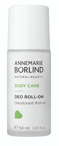 ANNEMARIE BÖRLIND BODY CARE Deo Roll On (50 ml) - Effektiver Schutz vor Körpergeruch mit Milden Inhaltsstoffen, Natürlicher Erfrischender Duft, Erfrischend, Regulierend & Pflegend, Vegan