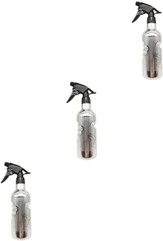 Housoutil 3 Piezas botella de spray de peluquería el plastico botellas de spray de agua botellas de spray de riego botella de spray rociada pulverizador regadera