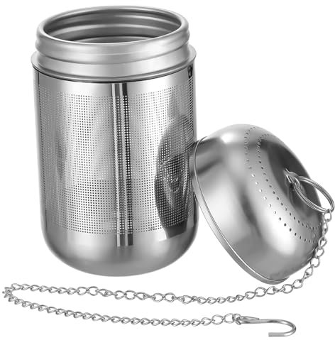 MOBUTOFU Infusor De Especias Para Cocinar Acero Inoxidable Grande Filtro Malla Fina Reutilizable Uso Doméstico Para Caldos y Guisos
