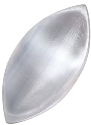 Cuenco de de selenita, Bandeja de Plato de, Suministros de meditación para curación, oración, Manchas, Altar, Limpieza