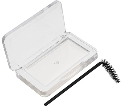 MOTHNUR Savonnette Coiffant Transparent pour Sourcils 1 Kit Brosse Gel Fixateur Longue Tenue Maquillage Femme Usage Quotidien