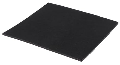 COLLBATH 130 pezzi Feltrini Adesivi in Feltro Spessore per Protezione Mobili Cuscinetti Antiscivolo per Gambe di Sedie Tavoli e Sgabelli Autoadesivi Neri Resistenti e Facili da Applicare
