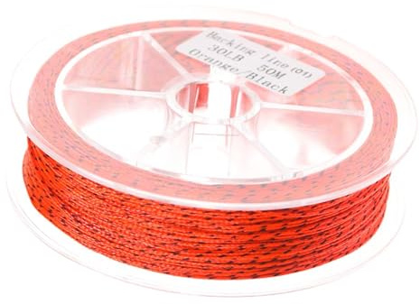 Backing de Mosca 9kg/13,6kg Materiales de Baja Fricción para Trucha