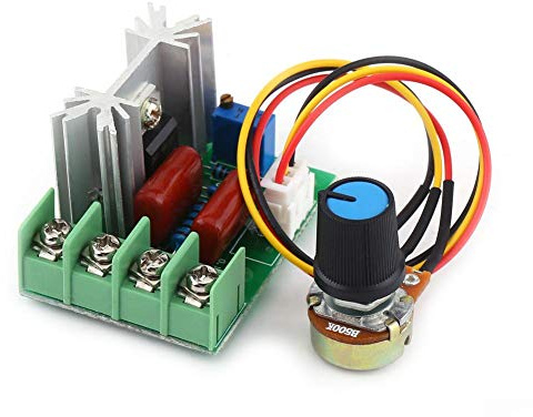 Fydun Regolatore di Tensione AC 50-220V 2000W SCR Velocita e Termostato Motor Controller Speed Controller LED Dimmer Regolabili Trasformatore Temperatura Regolatore di Velocità del Motore Dimmer