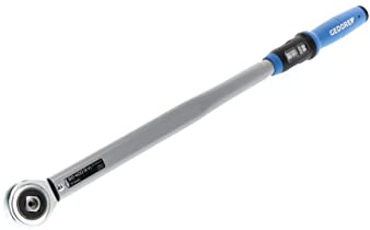 GEDORE Torque wrench with square drive, 3/4, Switchable square, Scale, 80-400 Nm, 694.5 mm long, TF-K400