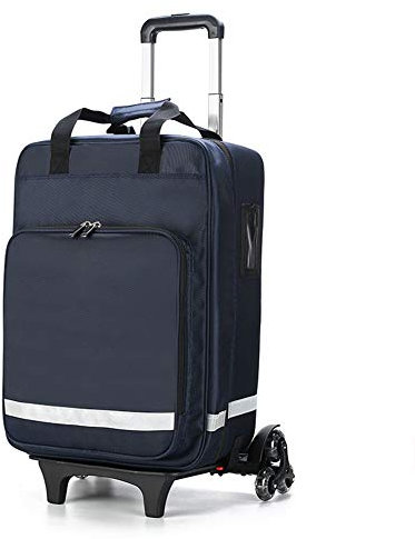 JTYX Abnehmbarer Erste-Hilfe-Rucksack mit Trolley-Koffer, wasserdichtes Oxford-Erste-Hilfe-Überlebenskit für Heim, Gemeinschaft, Reisen, Camping, Wandern und Outdoor