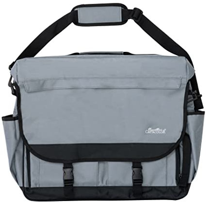 CRETACOLOR Bolsa de Artista Art Bag, Material Resistente y Duradero, portabolígrafos Individual extraíble, Gran Compartimento Frontal, Cierre con Cremallera, Correas Exteriores para Ruedas