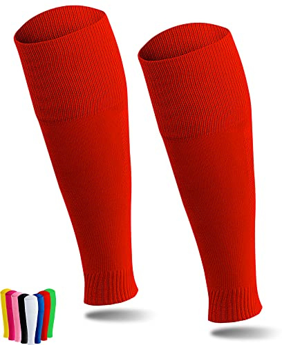 A R O C SPORTS Fußball Stutzen ohne Socken – Tube Stutzen Unisex One-Size | Footless Tube-Stutzen – One-Size für Erwachsene und Kinder, sicherer Halt, hochwertige Materialien, viele Farben