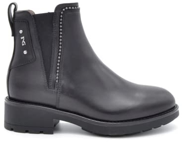 Nero Giardini I205800D Stivaletti Chelsea Donna in Pelle - Nero 39 EU