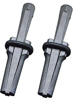 feedal Plug Wedge and Feather Shim Rock Stone Splitter Plug Wedges and Feather Shims Concrete Rock Stone Splitter Hand Tool 9/16'' 14 mm Pack of 2