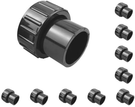 10 Set Union Ersatz-Kits Schwimmbadpumpe Reparaturteile PVC Poolpumpe Union