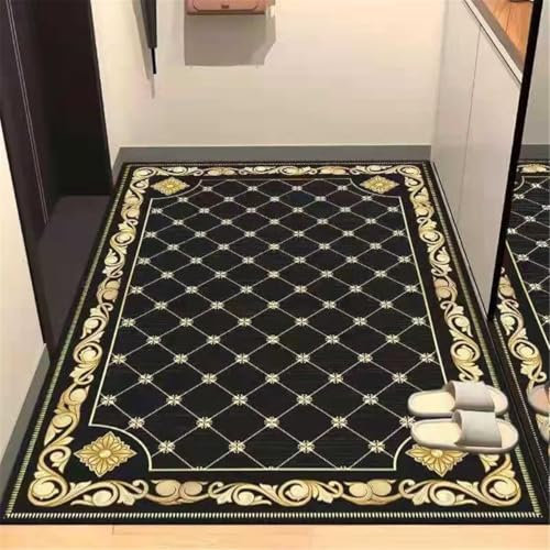 RUGMRZ Weicher Teppich Webteppich Home Matte Schlafzimmer Teppich gelbe Blume dekorative orientalischen Teppich Bad Teppiche 160X230CM