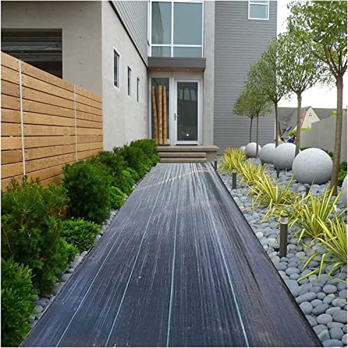 Rouleau de tissu de lutte contre les mauvaises herbes de jardin de qualité supérieure - 60 cm de large - Durable - Pour l'aménagement paysager de parterres de fleurs et d'arbres - 0,6 m x 100 m -
