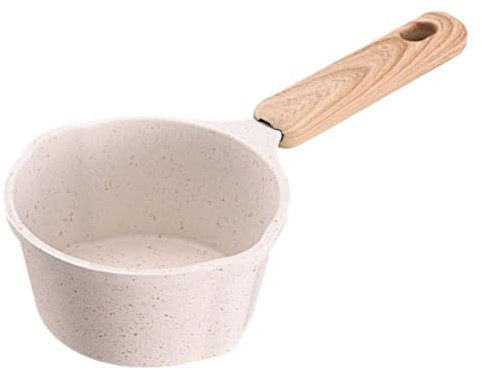 VINTORKY Kochgeschirr Pfanne Mit Griff Topf Mit Ausguss Metall-saucenpfanne Multifunktionaler Schmelztopf Zum Kochen