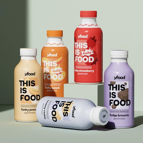 yfood Trinkmahlzeit Probierpaket Classic, 5 x 500ml, inkl. 1,25 € Pfand (5 x 500 ml, Online Exclusives)