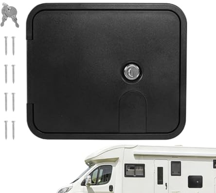 Portello di Deposito per Camper - Copertura Per Camper Resistente Alla Ruggine,Copertura Per Il Portello Del Veicolo Ricreativo - per Ispezione dei Cavi Interni dei Veicoli nel Pavimento