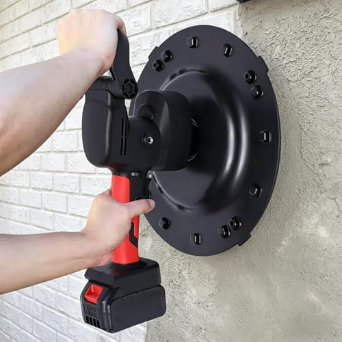 Cazzuola elettrica senza fili da 1680 W Lucidatrice elettrica con regolazione a 6 velocità 2 batterie al litio Motore interamente in rame