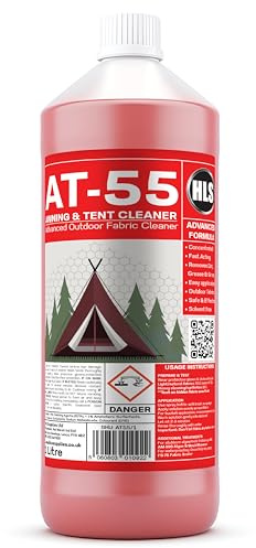 1L AT-55 Caravan Awning & Tent Cleaner | Outdoor Fabric Cleaner | Extend Life of Outdoor Fabrics | Perfect for Parasol, Gazebo and Outdoor Fabric | Available in 1L, 5L, 20L, 25L