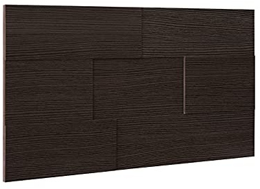 HEXIM Lambris - Panneaux 3D élégants avec 7 possibilités de pose, panneaux en bois MDF - (2,26m² wengé) Panneaux de plafond Décoration murale Élément en bois Décoration intérieure