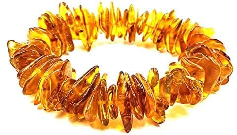 Amber Jewelry Shop Natürlicher Bernstein Armband- Baltischer Bernsteinschmuck - Bernstein Armbänder - Echtes Perlenarmband