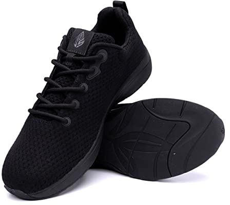 Green Steps Zapatillas ortopédicas con Soporte del Arco Plantar Fabricadas a Partir de Materiales sostenibles. Brindan Comodidad y Apoyo para aliviar el Dolor en el pie Negro Talla 37