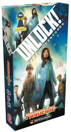 Space Cowboys | Låsa! – Game Adventures: Pandemic | Familjespel | Pusselspel | 1–6 spelare | Från 10 år | 70 minuter | tyska