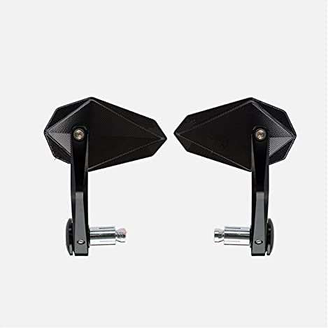 XBMTN Spiegel Motorrad Lenkerendenspiegel Für BMW F800S K1200R K1200S K1300R K1300S M1000RR R1100S R1200S R1100R R850R R1150R R1200R (2006-2014)