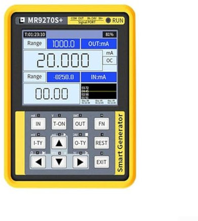Generador de señal, MR9270S generador de señal de mano PT100 Calibrador de corriente y voltaje