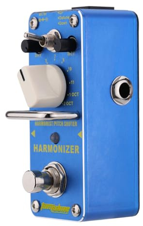 AHAR-3 Harmonizer Harmonist/Pitch Shifter, pedale effetto chitarra elettrica, mini effetto singolo con True Bypass