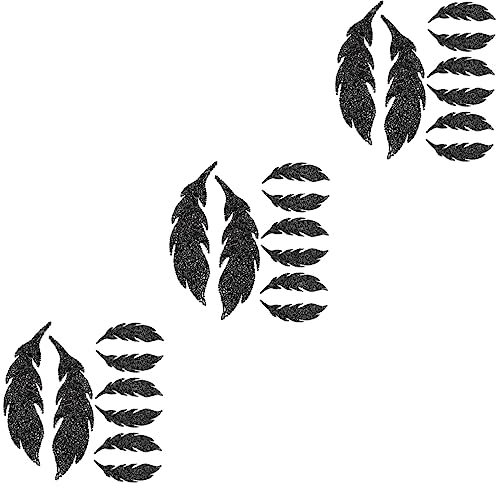 NUOBESTY 12paare Wasserfester Dekorative Aufnäher Für Kleidung Und Hüte Filigrane Patches Für -bekleidung Und Accessoires