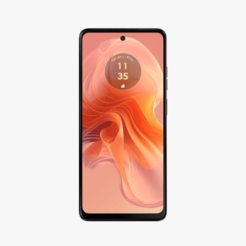 Smartphone Motorola Moto G04s 6,6 Double nano SIM 64 Go Orange corail