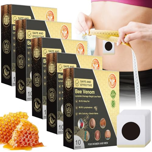Bienengift Pflaster Zum Abnehmen Auejacky 50 Stück Bienengift Zum Abnehmen Bee Venom Pflaster Abnehmen Schnell Fettverbrenner Abnehmen Pflaster Abnehmen Pflaster Geeignet Für Personen Jeden Alters
