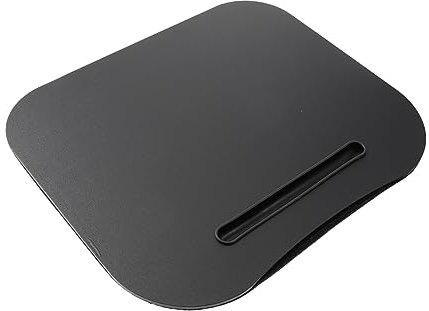TOGEVAL Tragbarer Laptop Schreibtisch Mittelgroß Aus Schwarzem Kunststoff Mit Großem Arbeitsbereich Für Bett Und Schlafzimmer