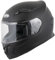 MTR S-6 Evo Integralhelm, Motorradhelm ECE 22.06 Zertifiziert - Maximale Verkehrssicherheit, Robuster & Leiser Motorrad Helm, Kinn & Kopf Belüftung, Roller Helm Herren & Damen, Matt Schwarz, XS