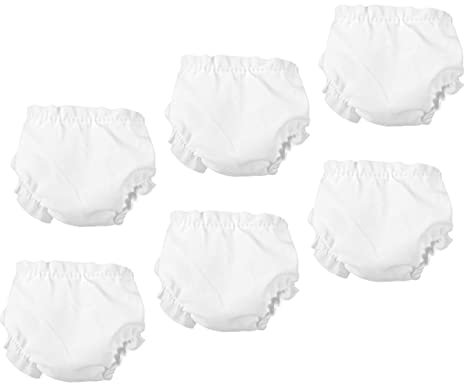 ifundom Pädagogische Unterhosen Für Babypuppen Wiederverwendbare Puppenunterhosen Aus Stoff Lustige Muster Für Jungen Und Mädchen