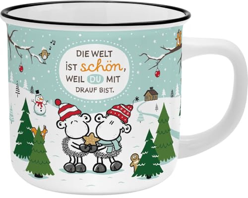 Becher XL Winter Welt