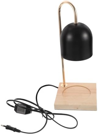 TOPPERFUN Candle Warmer Lampe Mit Timer Einstellbare Elektrische Duftlampe Im Vintage-Stil Für Duftende Jar-Kerzen Für Schlafzimmer Und Flameless Und Für