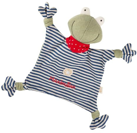 Sigikid Schmusetuch personalisierbar mit Namens-Stickerei - Geschenk für Babys zur Geburt oder Taufe - Schnuffeltücher & Trösterchen Stofftier Schnuffeltuch Babyspielzeug