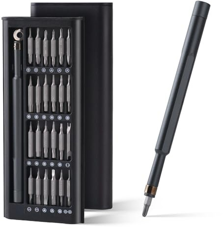 GZEINB 49 IN 1 Feinmechaniker Schraubendreher Set, Tragbares Mini Werkzeug mit Torx T5 T6 T7H T8 T9 T10, für Macbook, Laptop, iphone, Brille, Uhren, PS4, PS5, PC, Switch,Xbox,usw
