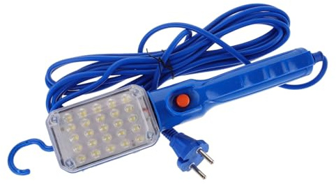 HONMEET Luz de Trabajo LED Portátil para Coche Resistente Abs Diseño Multifuncional con Gancho para Reparación Automotriz y Taller